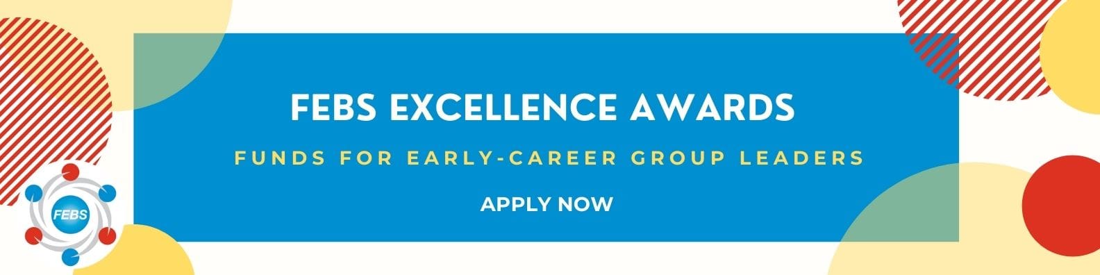 Banner for the FEBS_Excellence_Award announcement 2022