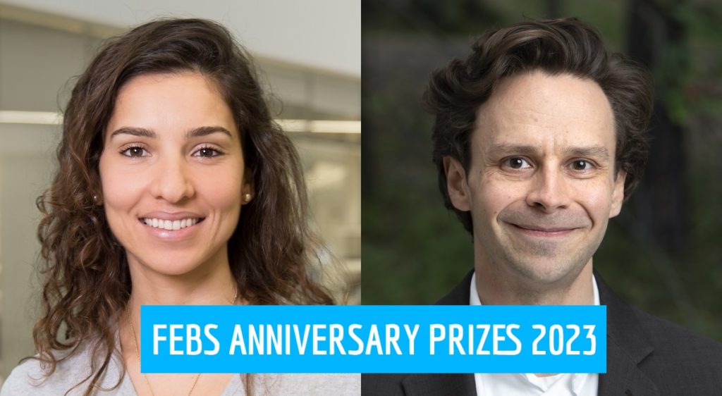 Photos of the FEBS Anniversary Prizes 2023: Pernas and Kaila