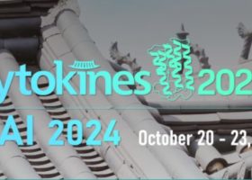 Logo for the Cytokines 2024 meeting