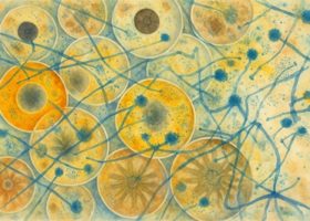 Image representing fungus growing on Petri dishes
