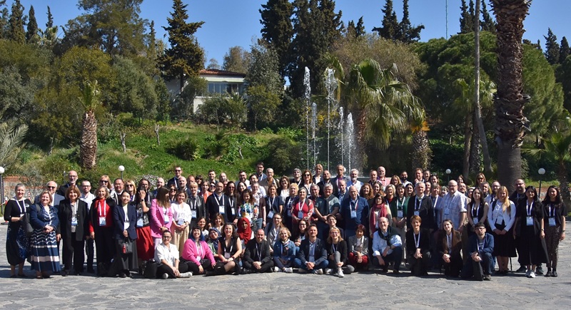 Group photo outdoors.